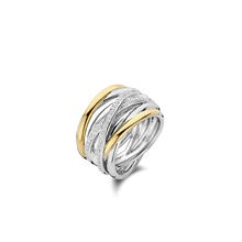 Load image into Gallery viewer, Zirconia Crossover Ring
