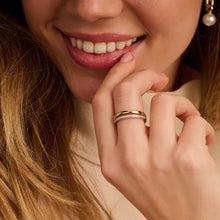 Load image into Gallery viewer, Zirconia Double Ring
