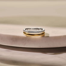Load image into Gallery viewer, Zirconia Double Ring
