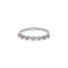 Load image into Gallery viewer, 24Kae Ring with coloured stones
