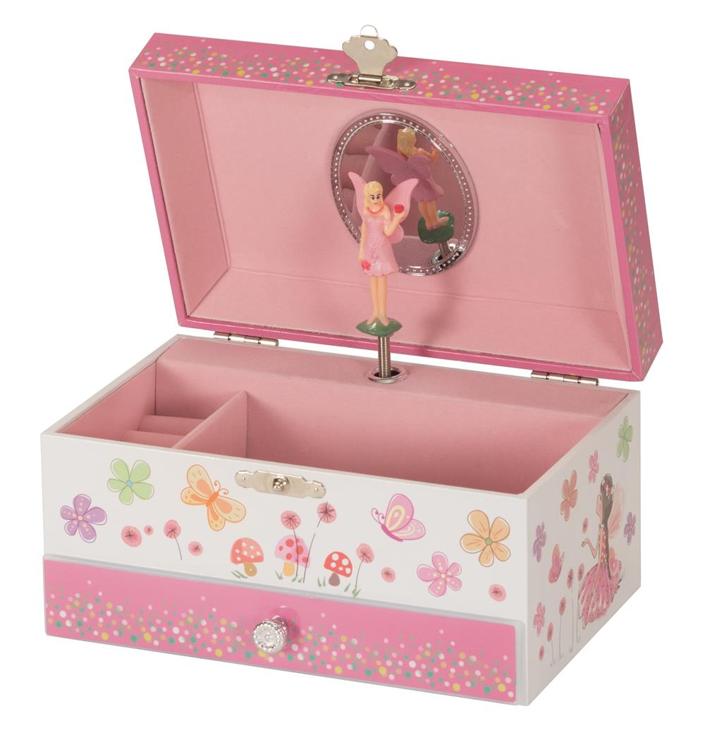 Butterfly Musical Jewellery Box