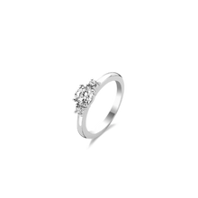 Load image into Gallery viewer, Classic Triple Zirconia Ring
