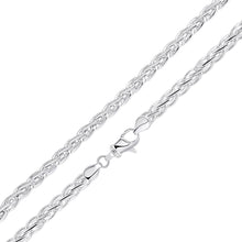 Load image into Gallery viewer, Silver 7mm Handmade Flat Spiga Bracelet
