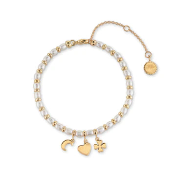 24Kae Bracelet Pearls and Beads