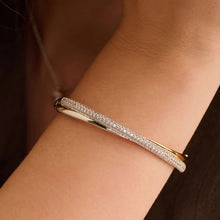 Load image into Gallery viewer, Zirconia Crossover Bangle
