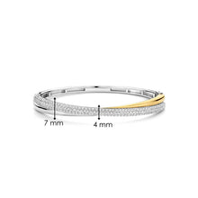 Load image into Gallery viewer, Zirconia Crossover Bangle
