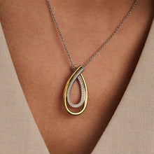 Load image into Gallery viewer, Organic Zirconia Necklace
