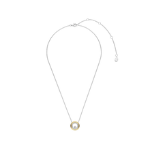 Load image into Gallery viewer, Zirconia Double Circle Necklace
