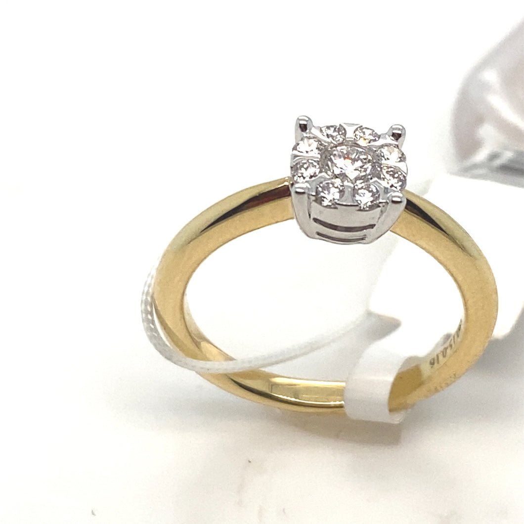 18ct solitaire Diamond ring