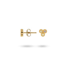 Load image into Gallery viewer, 24KAe Earring with pastel stones
