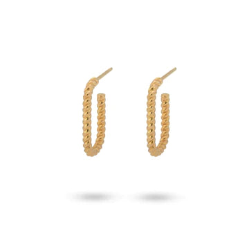 24Kae Earring with rope structure