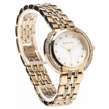 Load image into Gallery viewer, Silver Diamond Bezel/Numeral Watch

