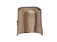 Load image into Gallery viewer, Mink Bonded Leather Jewel Roll

