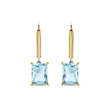 Load image into Gallery viewer, Rectangular Zirconia Hoops
