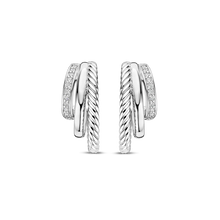 Load image into Gallery viewer, Zirconia Structure Earrings
