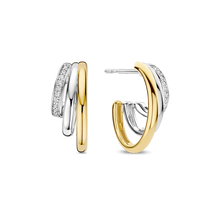 Load image into Gallery viewer, Zirconia Structure Earrings
