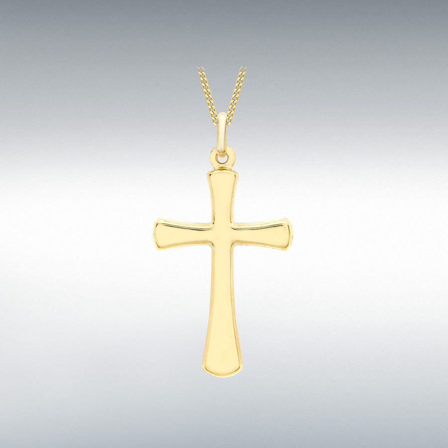 9ct Yellow Gold Cross Pendant