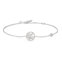 Load image into Gallery viewer, Silver Star Mother-of-Pearl Bracelet

