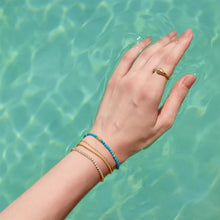 Load image into Gallery viewer, Zoom Gold Textured Chain Bracelet
