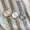 Load image into Gallery viewer, Minuit Watch Mesh Crystal
