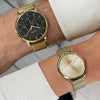 Load image into Gallery viewer, Minuit Watch Mesh Crystal
