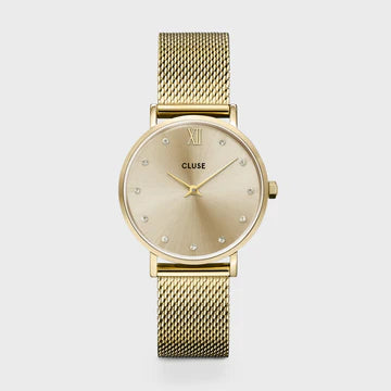 Minuit Watch Mesh Crystal