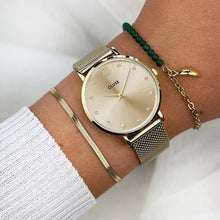 Load image into Gallery viewer, Minuit Watch Mesh Crystal
