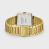 Load image into Gallery viewer, La Tétragone Watch Steel, Wine stones, Gold Colour
