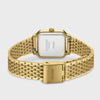Load image into Gallery viewer, Gracieuse Petite Watch Steel, Rainbow stones, Gold Colour
