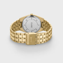 Load image into Gallery viewer, Cluse 70&#39;s Retro Gold Tone Watch
