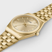 Load image into Gallery viewer, Cluse 70&#39;s Retro Gold Tone Watch
