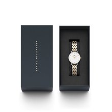 Load image into Gallery viewer, Petite Lumine 5-link two-tone Silver
