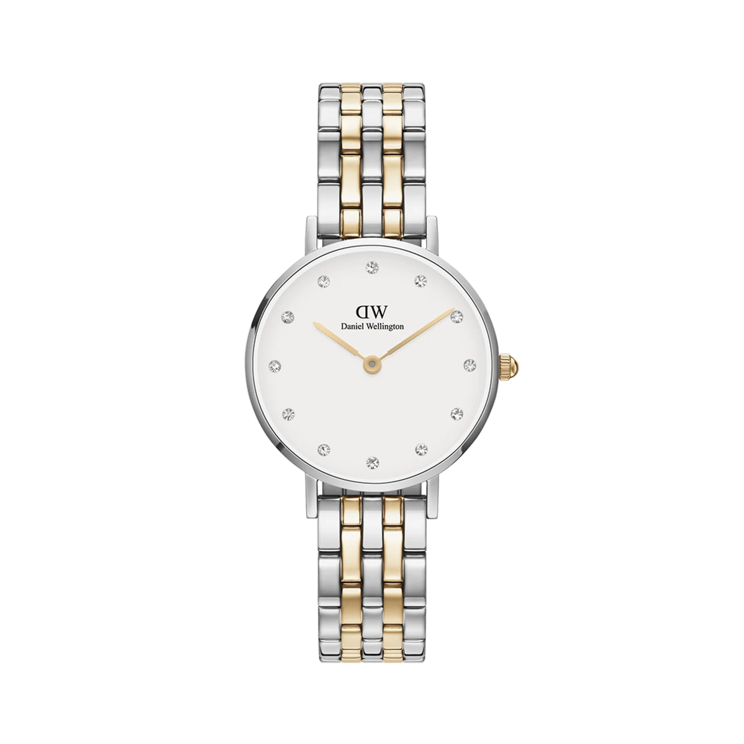 Petite Lumine 5-link two-tone Silver