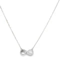 Load image into Gallery viewer, CZ set Infinity pendant

