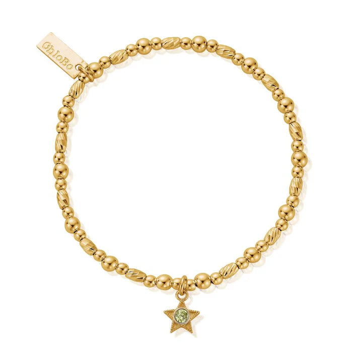 August Birthstone Bracelet