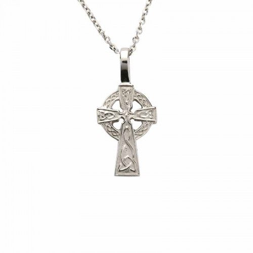 Irish Silver Celtic Cross -Baby