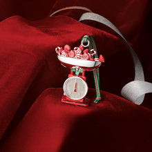 Load image into Gallery viewer, Retro Weighing Scales Christmas Tree Decoration
