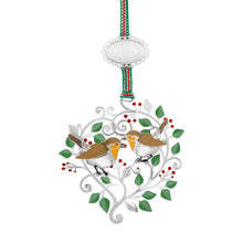 Load image into Gallery viewer, Winter Robins Christmas Tree Decoration
