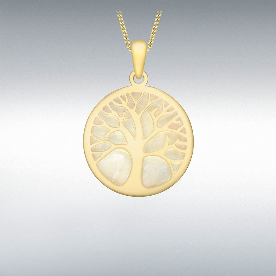9CT YELLOW GOLD TREE OF LIFE