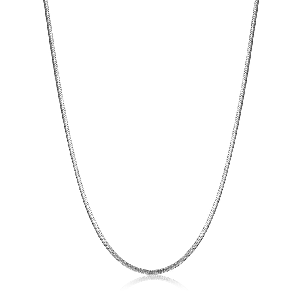 Silver Snake Chain Necklace