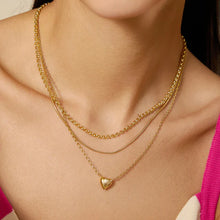 Load image into Gallery viewer, Gold Sweetheart Necklace
