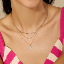 Load image into Gallery viewer, Gold Pavé Pendant Necklace
