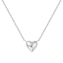 Load image into Gallery viewer, Silver Sweetheart Necklace
