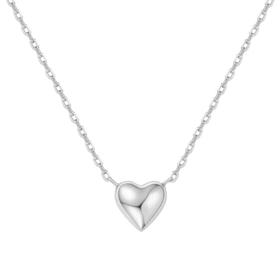 Silver Sweetheart Necklace