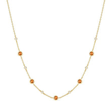 Load image into Gallery viewer, Gold Nano Gem Station Bracelet
