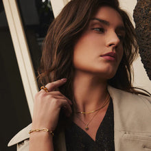 Load image into Gallery viewer, Gold Tiger Eye Statement Ring

