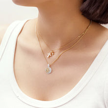 Load image into Gallery viewer, Gold Shiny Curb Necklace
