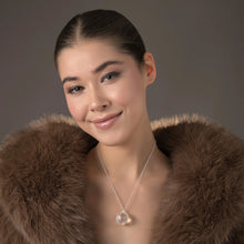 Load image into Gallery viewer, Silver Plated Sphere Pendant
