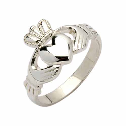 Silver Claddagh Ring