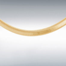 Load image into Gallery viewer, 9ct Yellow Gold Flat Snake Chain
